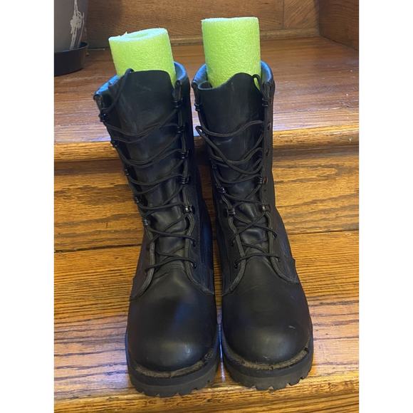 BELLEVILLE MILITARY COMBAT BOOTS BLACK LEATHER SZ. 6 EE MENS GORETEX 01-D-0320 - Picture 2 of 11
